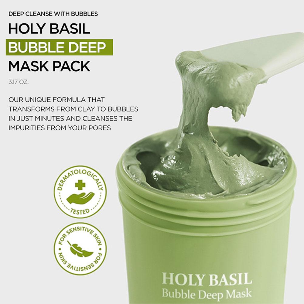 Bentonite Clay Mask - Maska do twarzy z węglami aktywnymi,