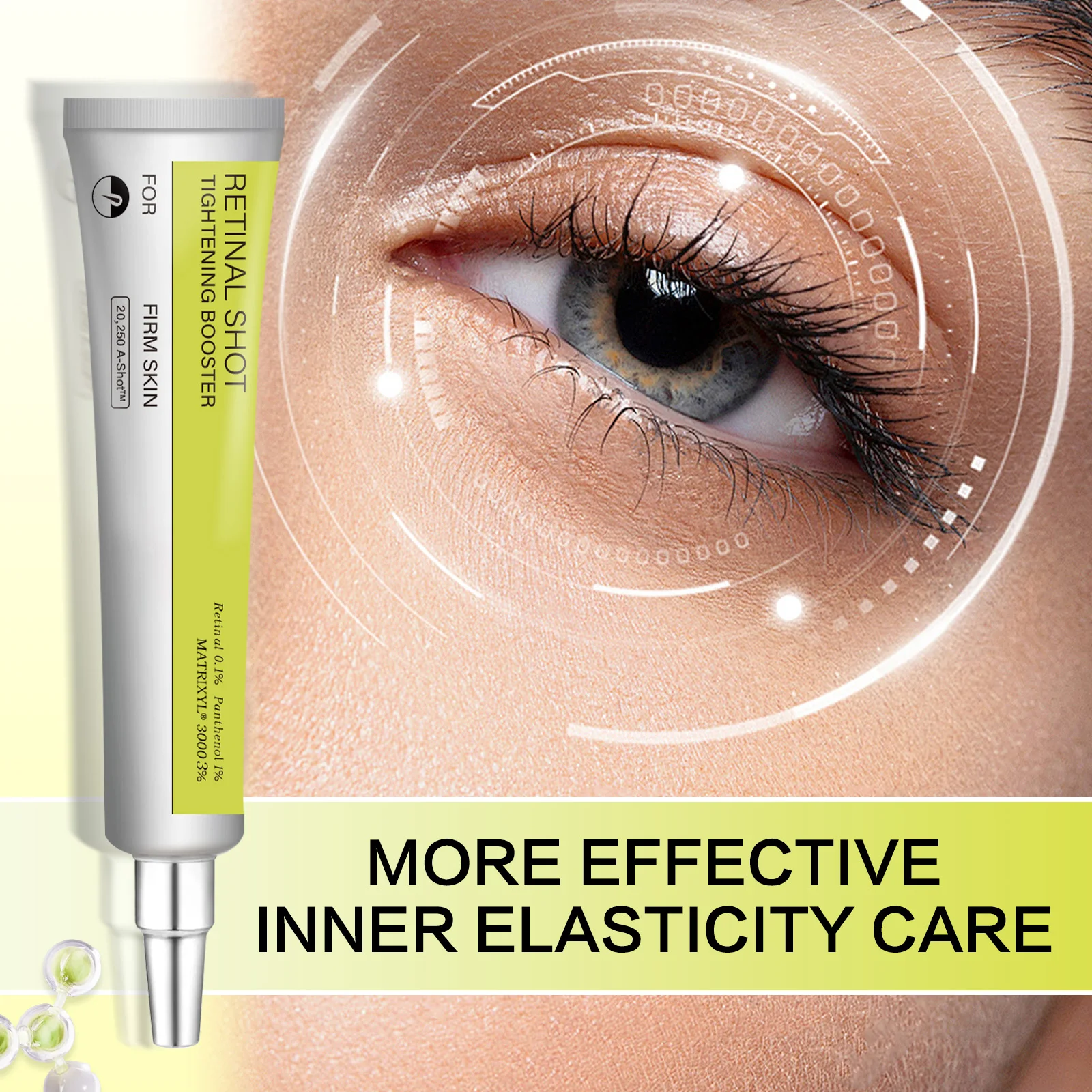 Caffeine Eye Serum - Retinol Witamina C Nawilżający Shot Ujędrniający