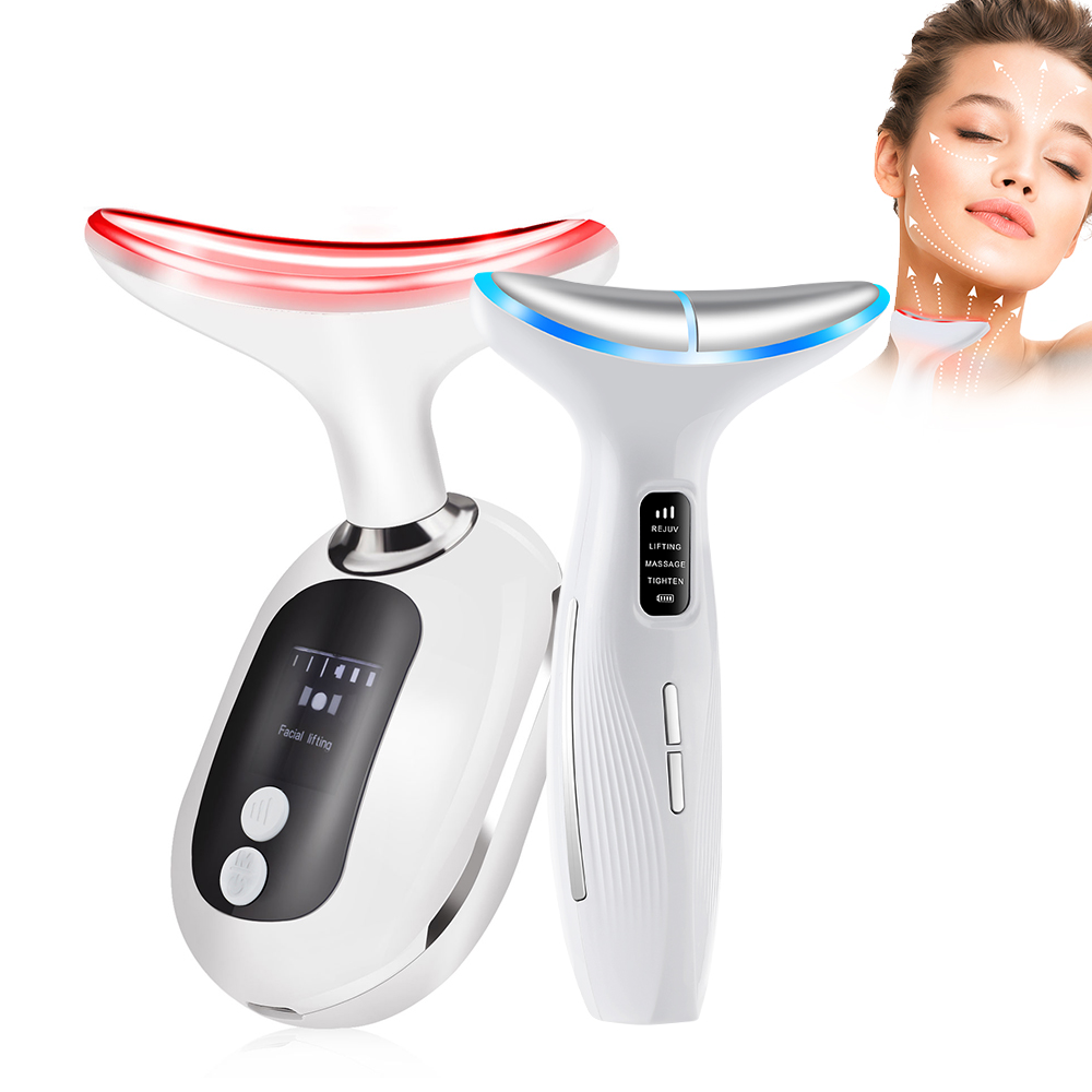 Skincare Glowing - Masażer do szyi i twarzy z