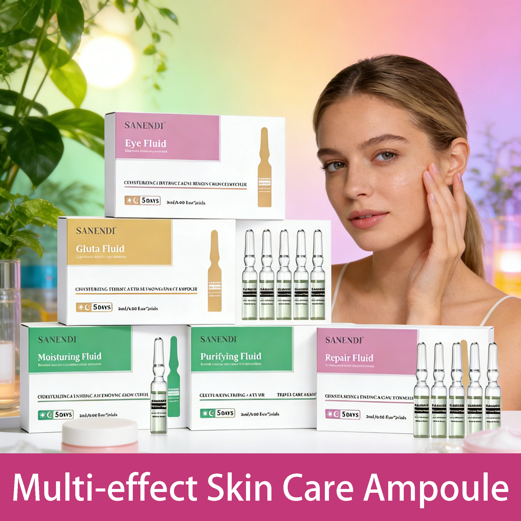 Skincare Collagen - Koreańska Ampułka do Pielęgnacji Skóry GSH