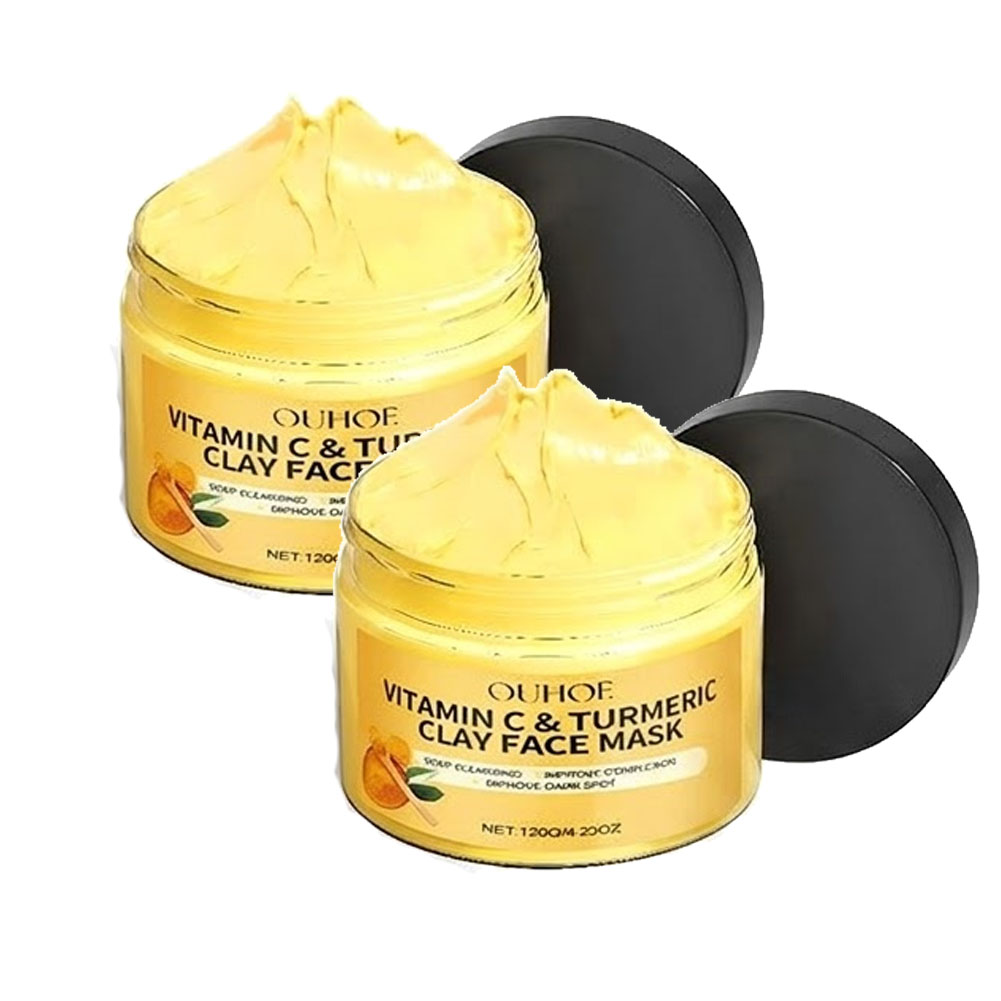 Bentonite Clay Mask - Maska z kurkumą, witaminą C i