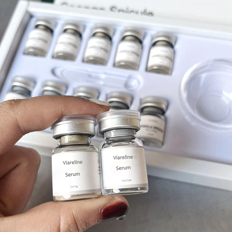 Skincare Collagen - Viarelin Kolagenowa Esencja Przeciwzmarszczkowa Zestaw Serum