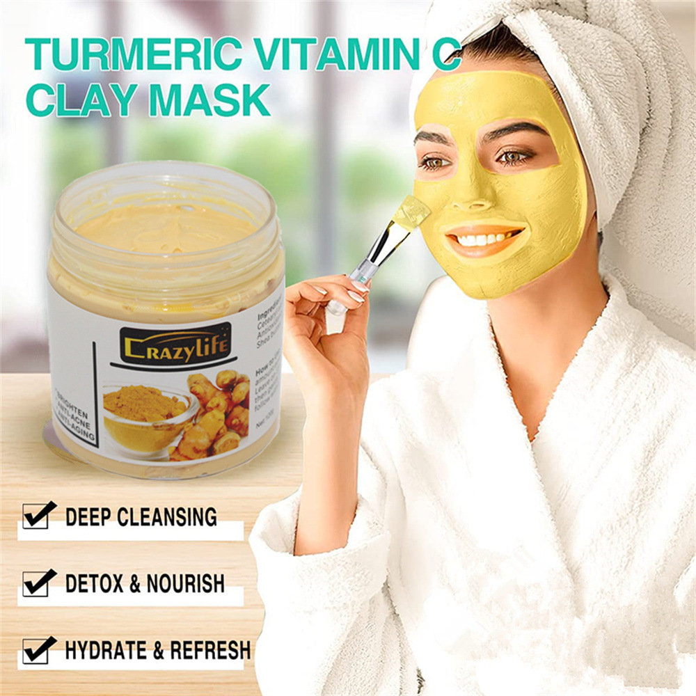 120g Maska z kurkumą do twarzy – Bentonite Clay Mask recenzja i cena