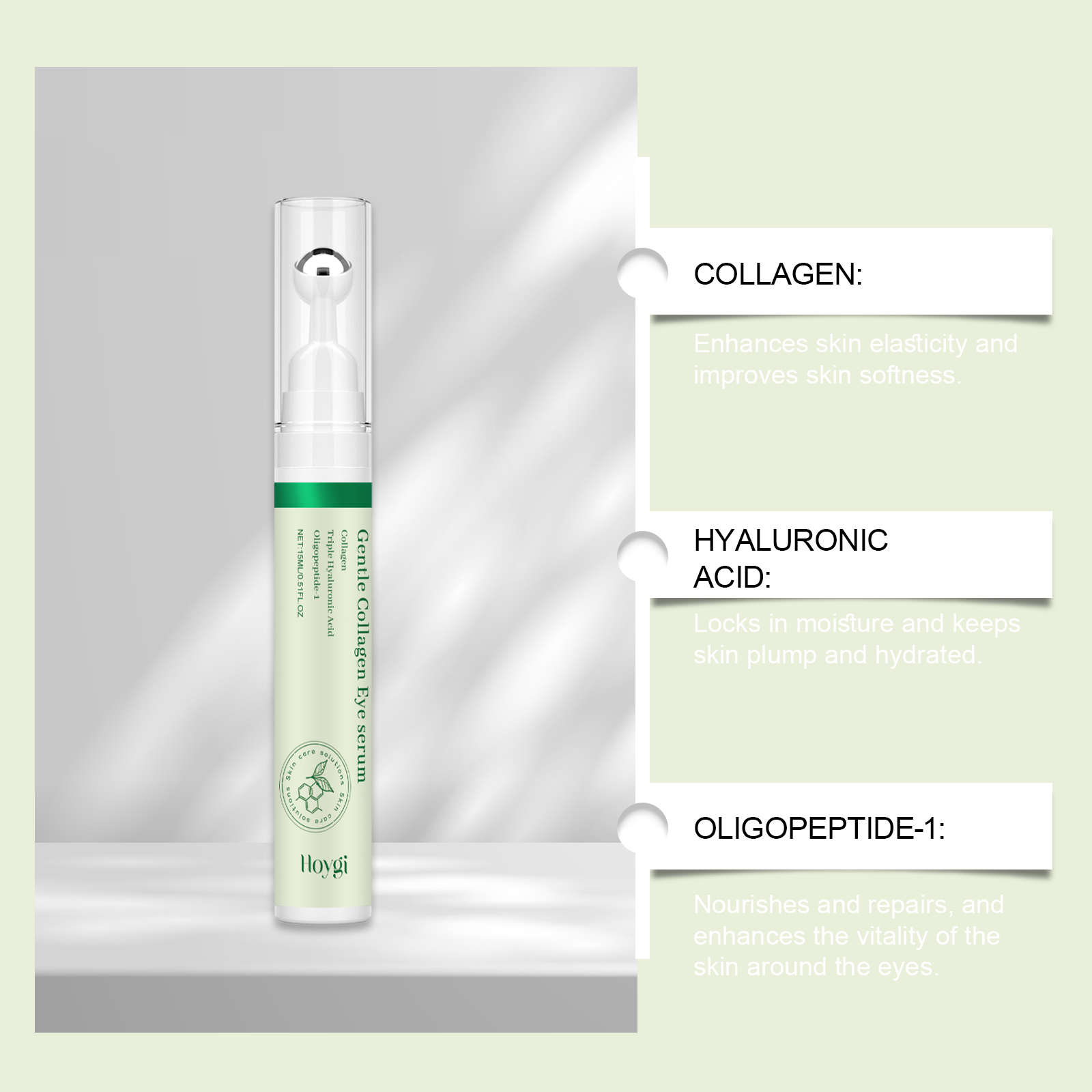 HOYGI Serum Kolagenowe pod Ocz – Caffeine Eye Serum recenzja i cena