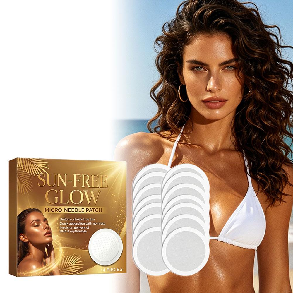 14 szt. Samoopalające plastry  – Skincare Glowing recenzja i cena