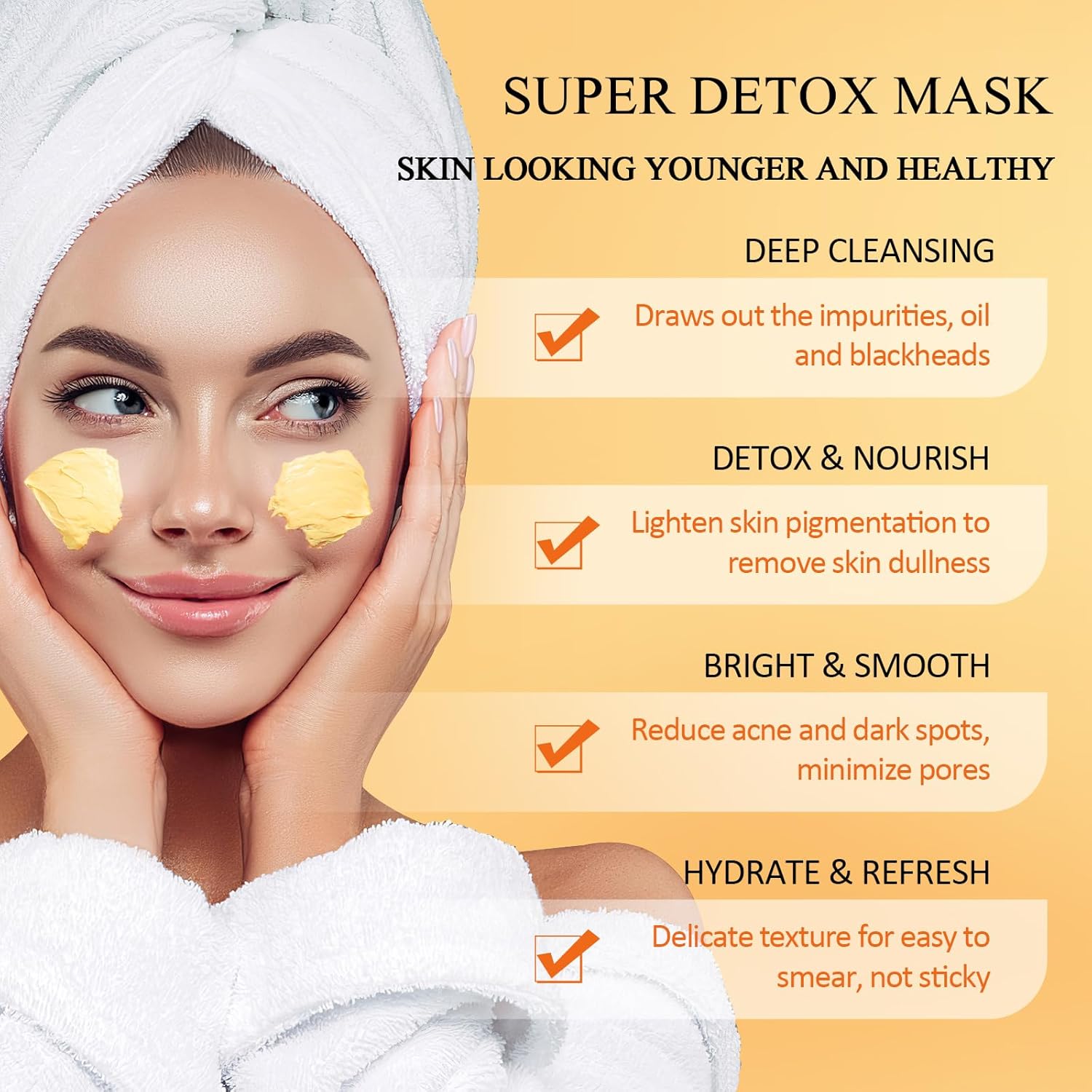 Maska z kurkumą, witaminą C i  – Bentonite Clay Mask recenzja i cena
