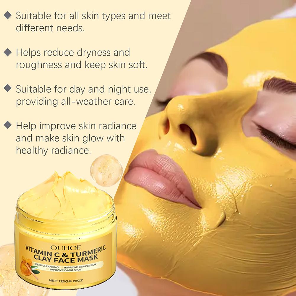 Maska z kurkumą, witaminą C i  – Bentonite Clay Mask recenzja i cena