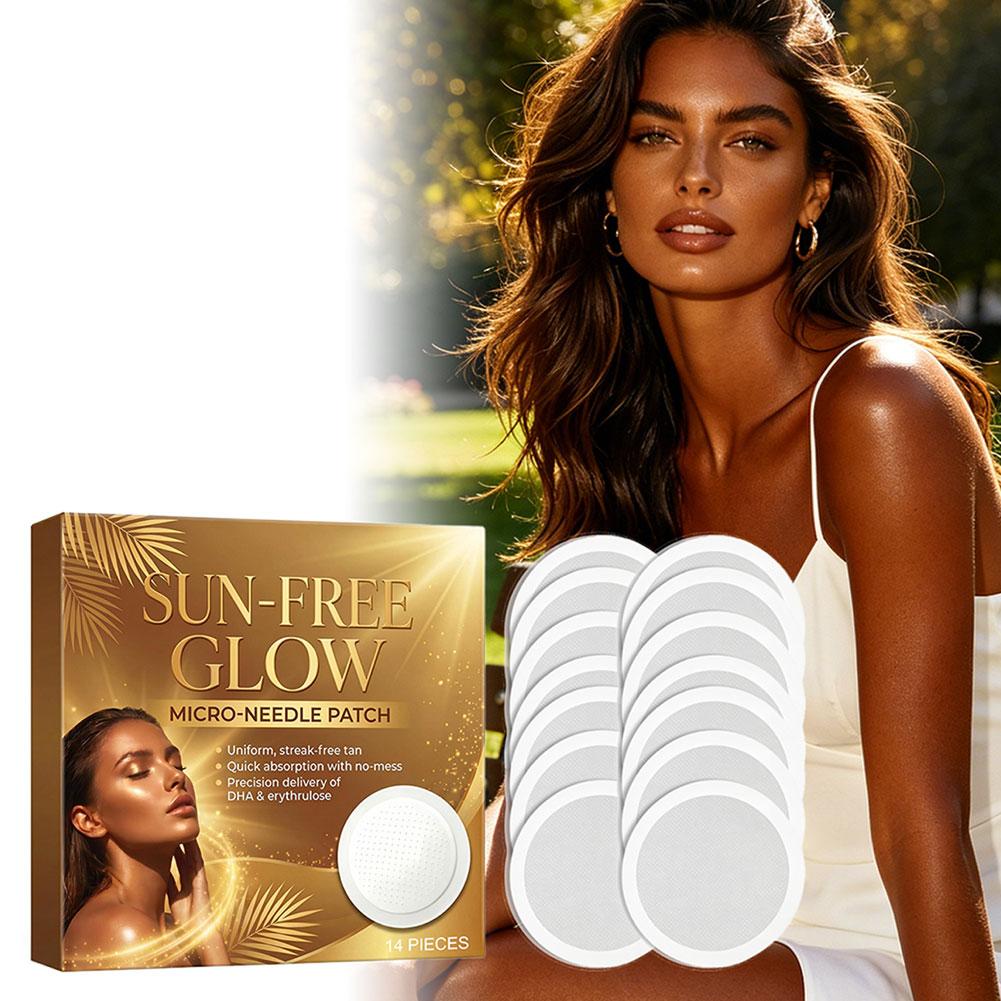 14 szt. Samoopalające plastry  – Skincare Glowing recenzja i cena