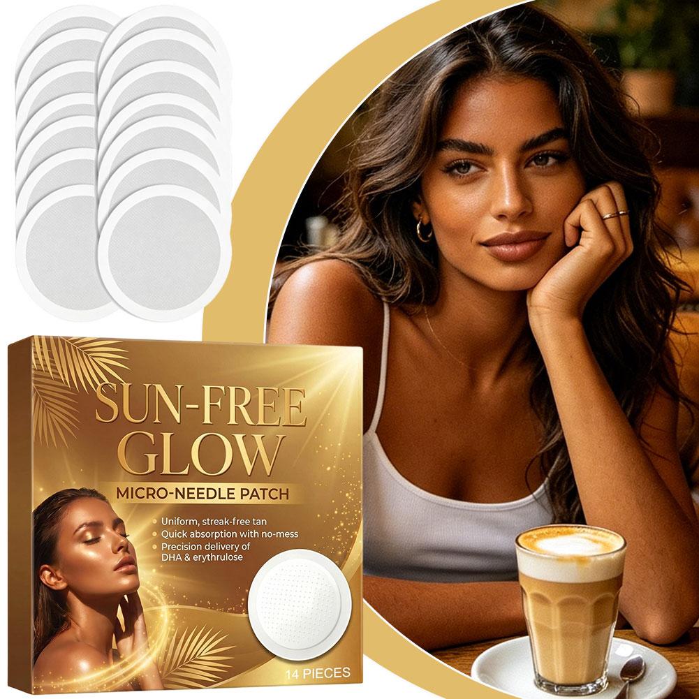14 szt. Samoopalające plastry  – Skincare Glowing recenzja i cena
